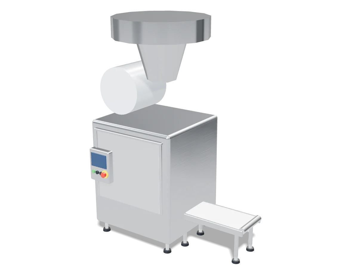 Bread bagging machine
