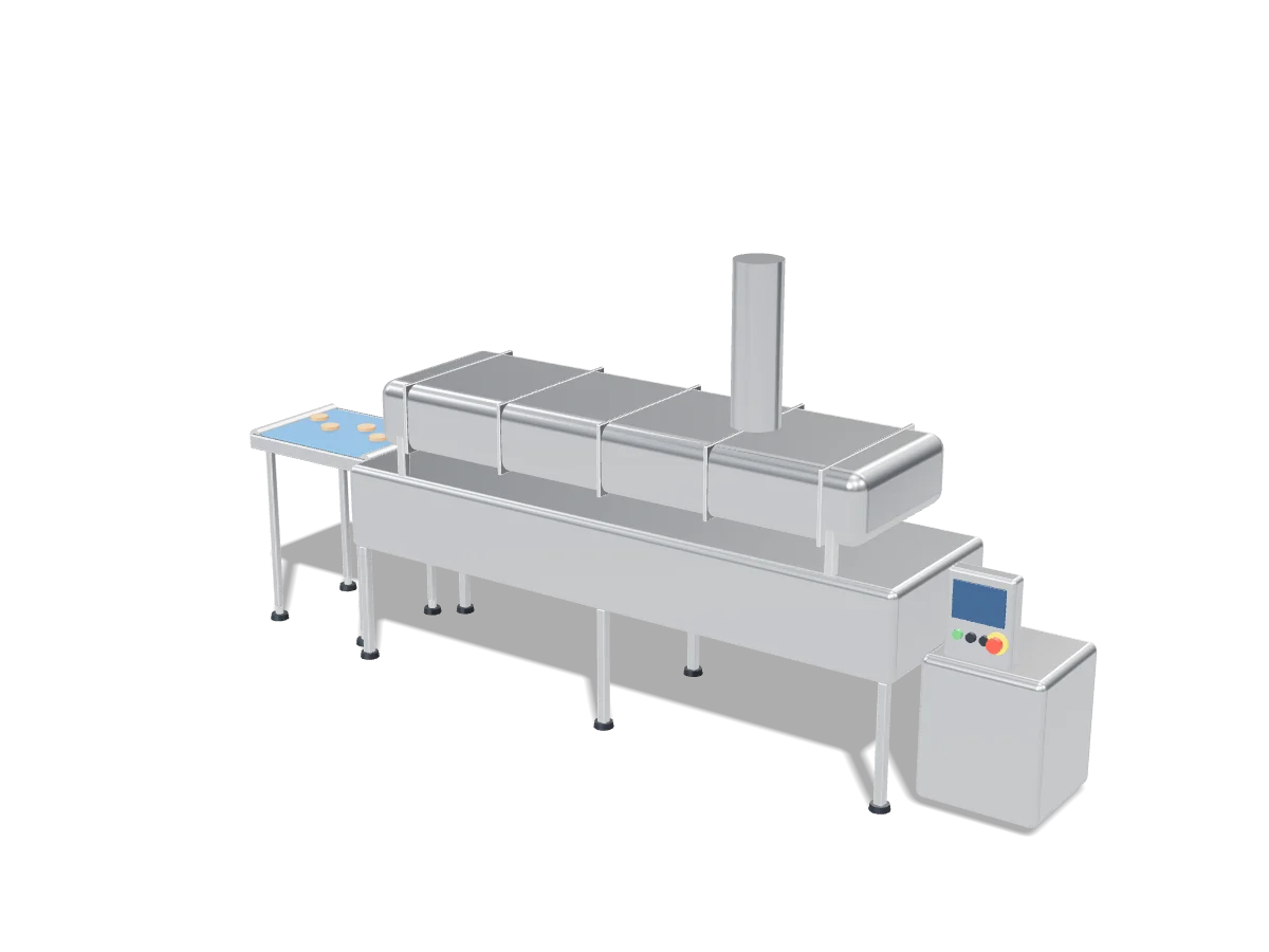 Continuous fryer