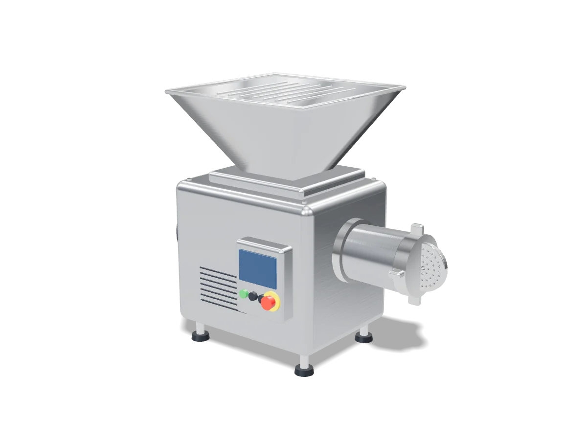 Industrial meat grinder