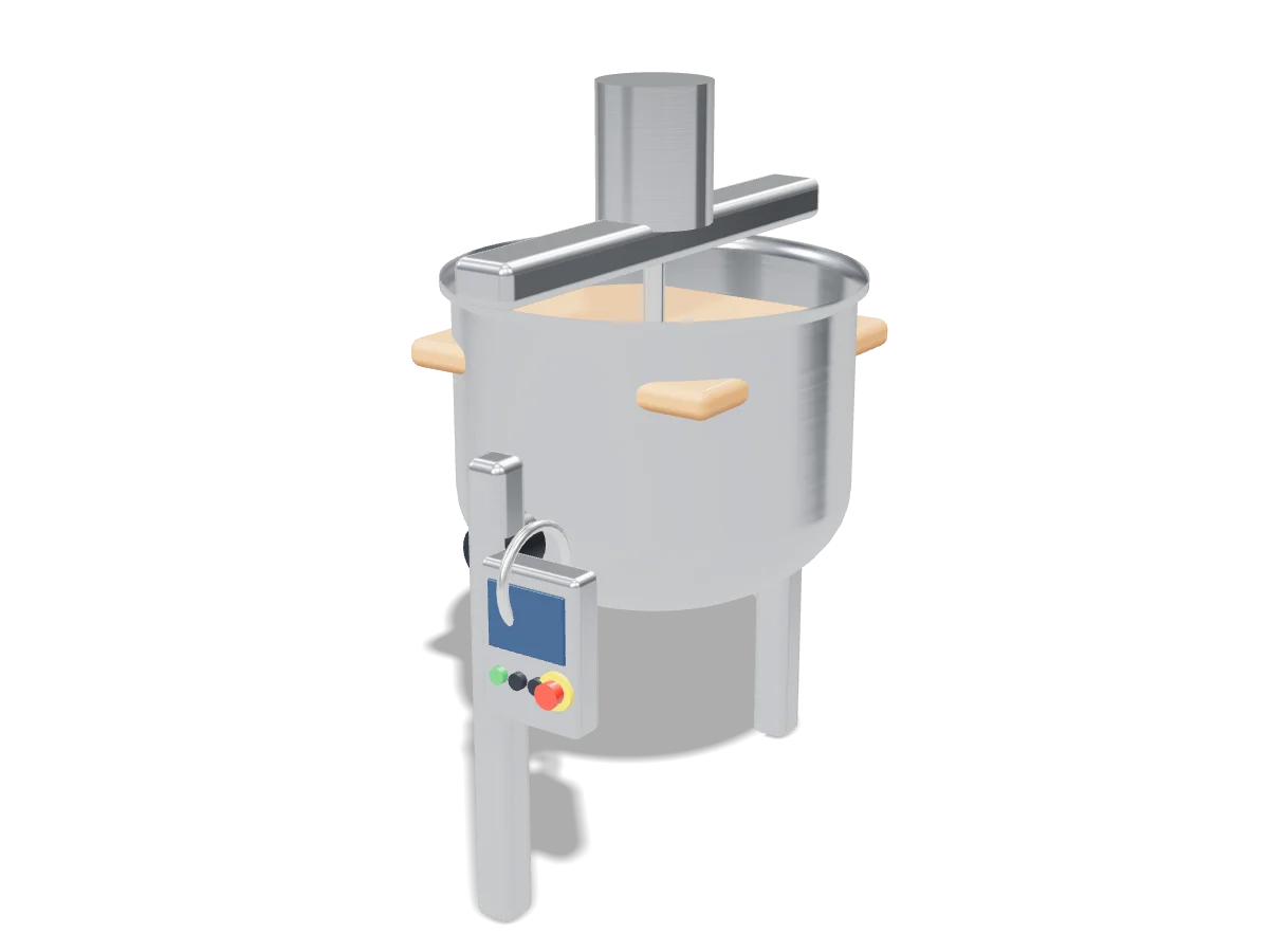 Processed cheese cooker