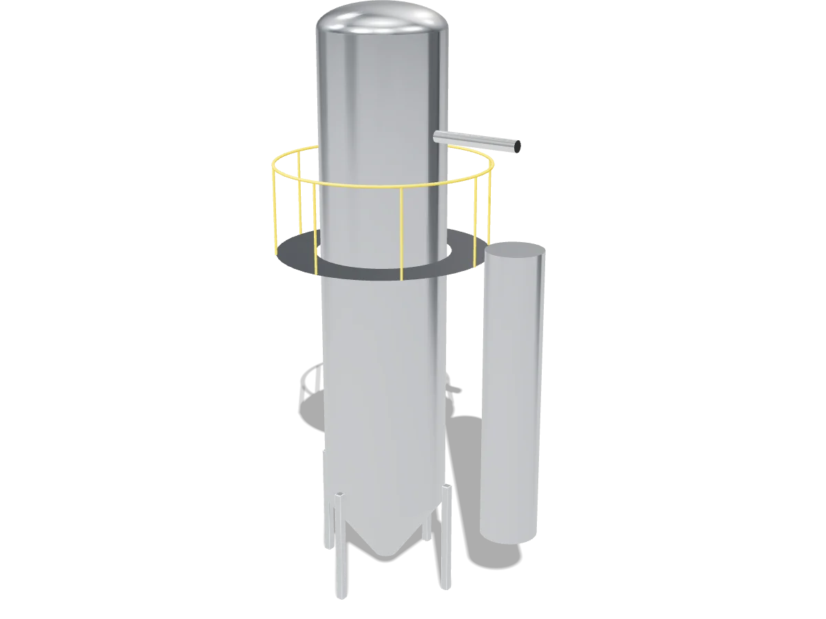Solvent distillation unit