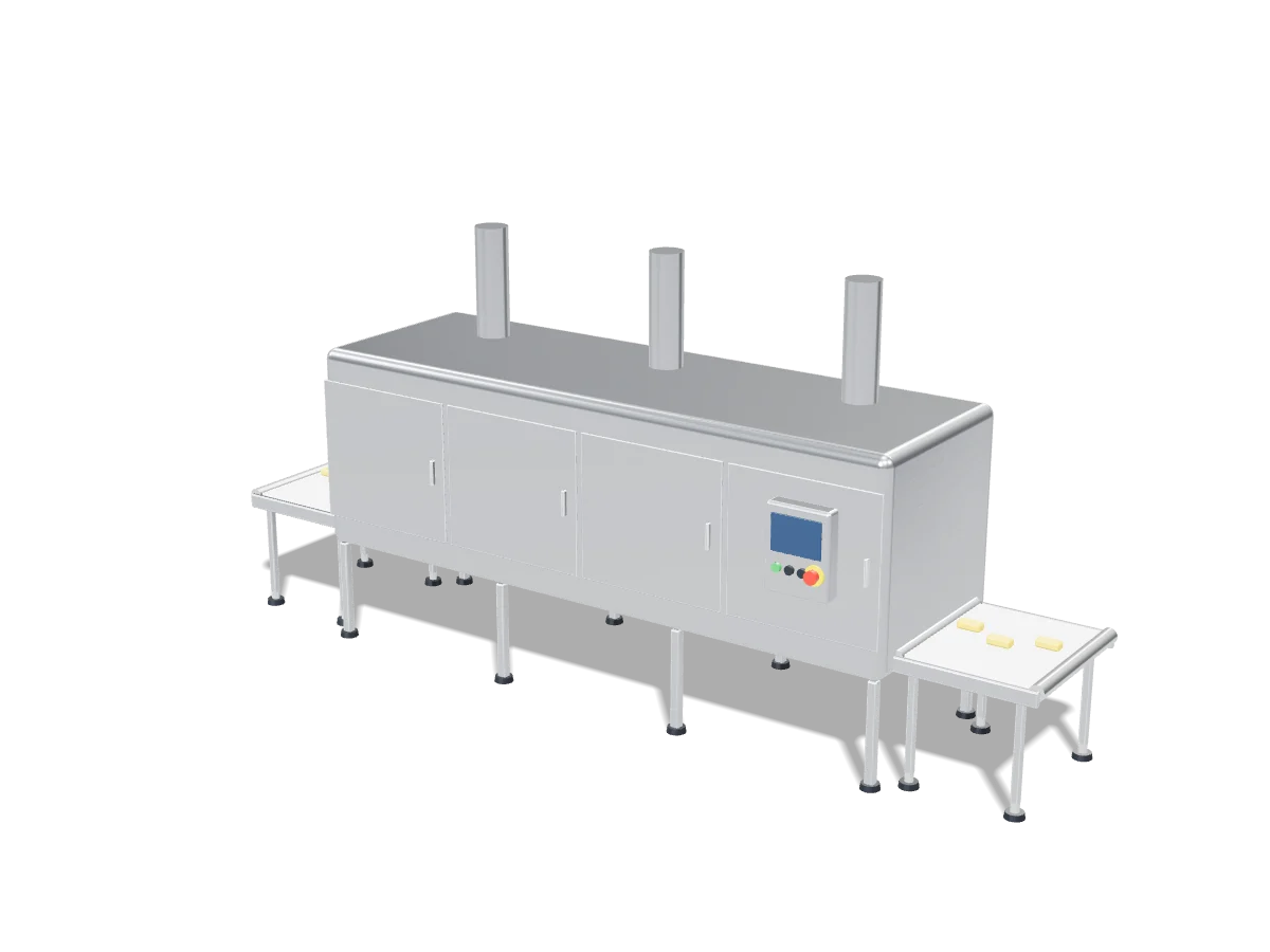 Continuous tunnel oven